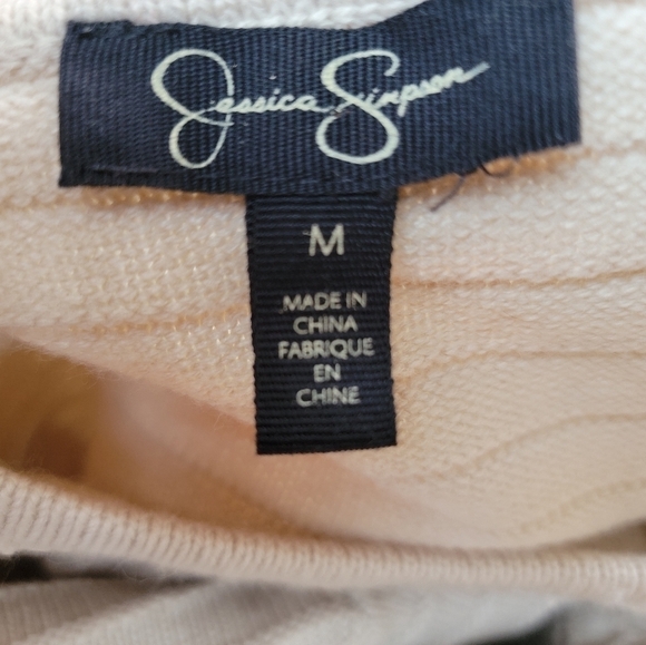 Jessica Simpson Tan Sweater Dress EUC Size M - Picture 6 of 11